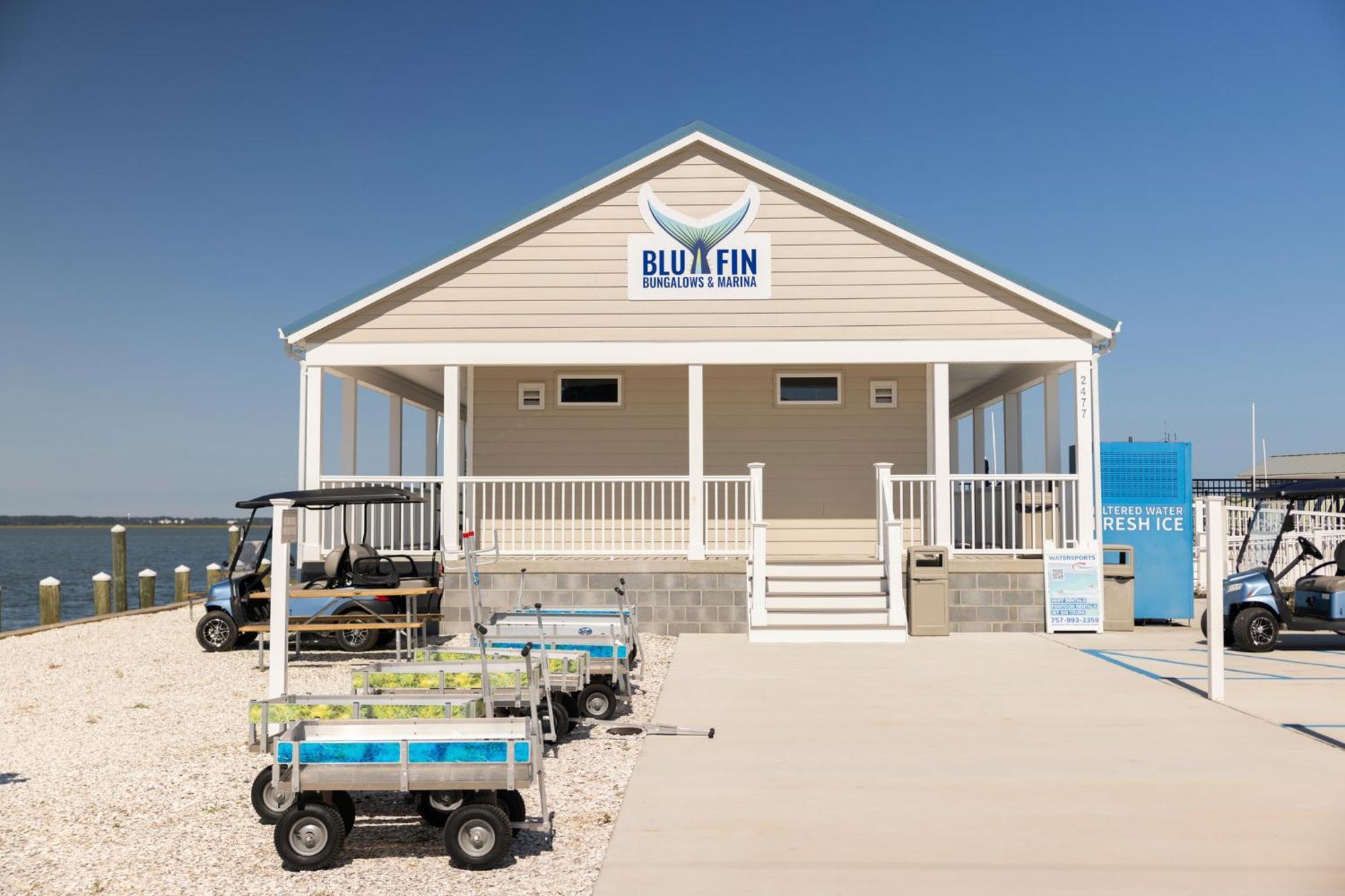 Blufin Bungalows & Marina Chincoteague Exteriér fotografie