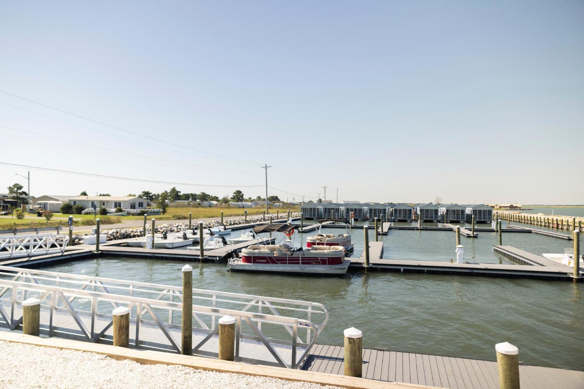Blufin Bungalows & Marina Chincoteague Exteriér fotografie
