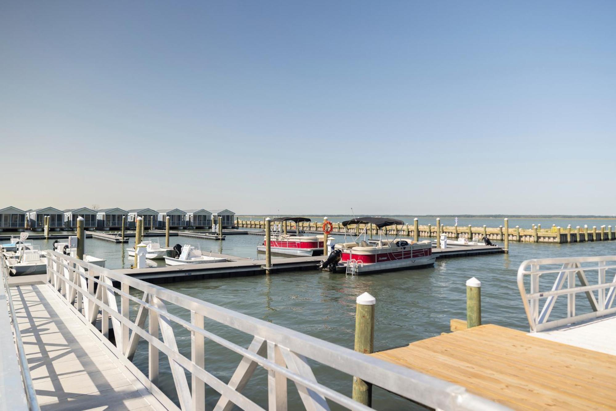 Blufin Bungalows & Marina Chincoteague Exteriér fotografie