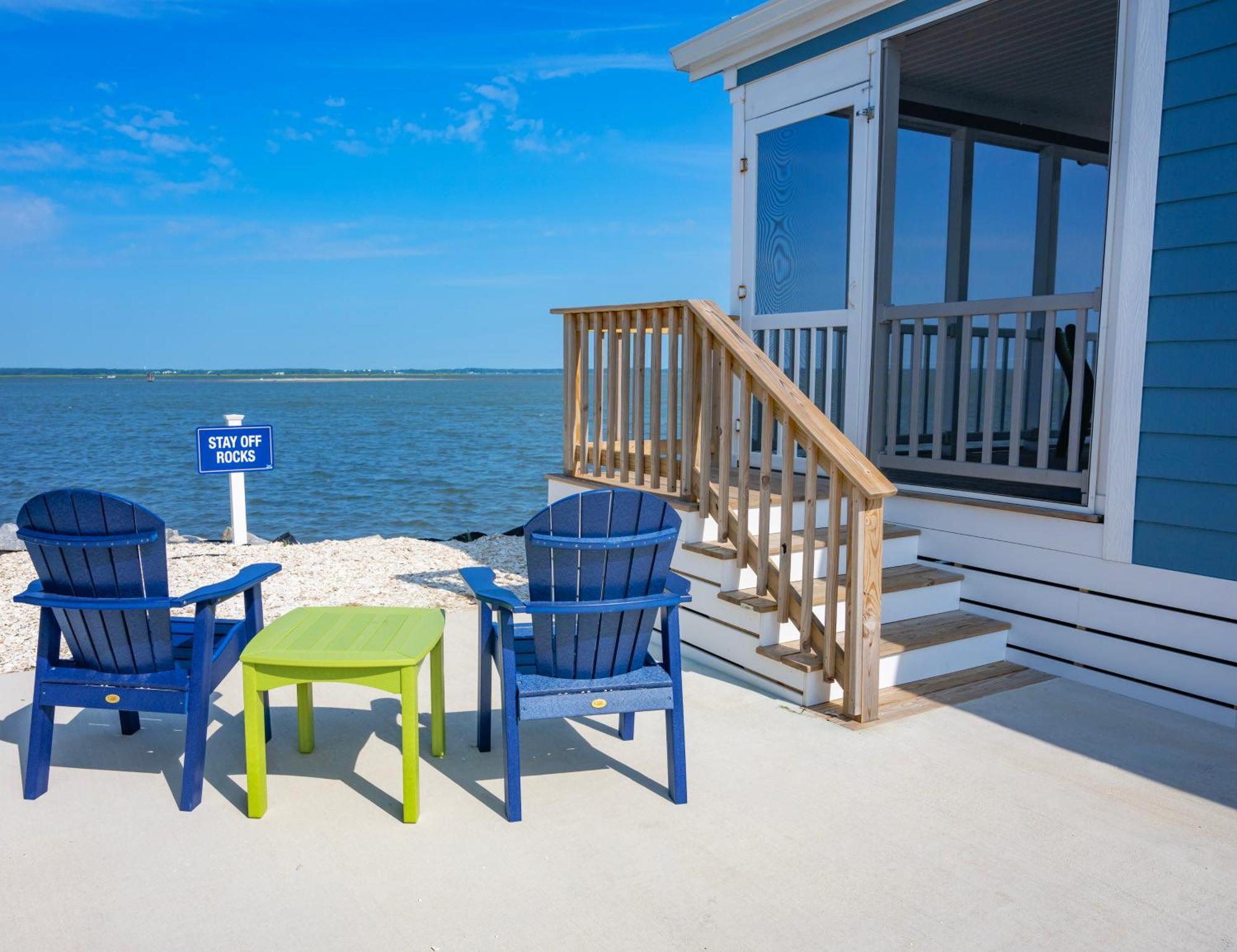 Blufin Bungalows & Marina Chincoteague Pokoj fotografie