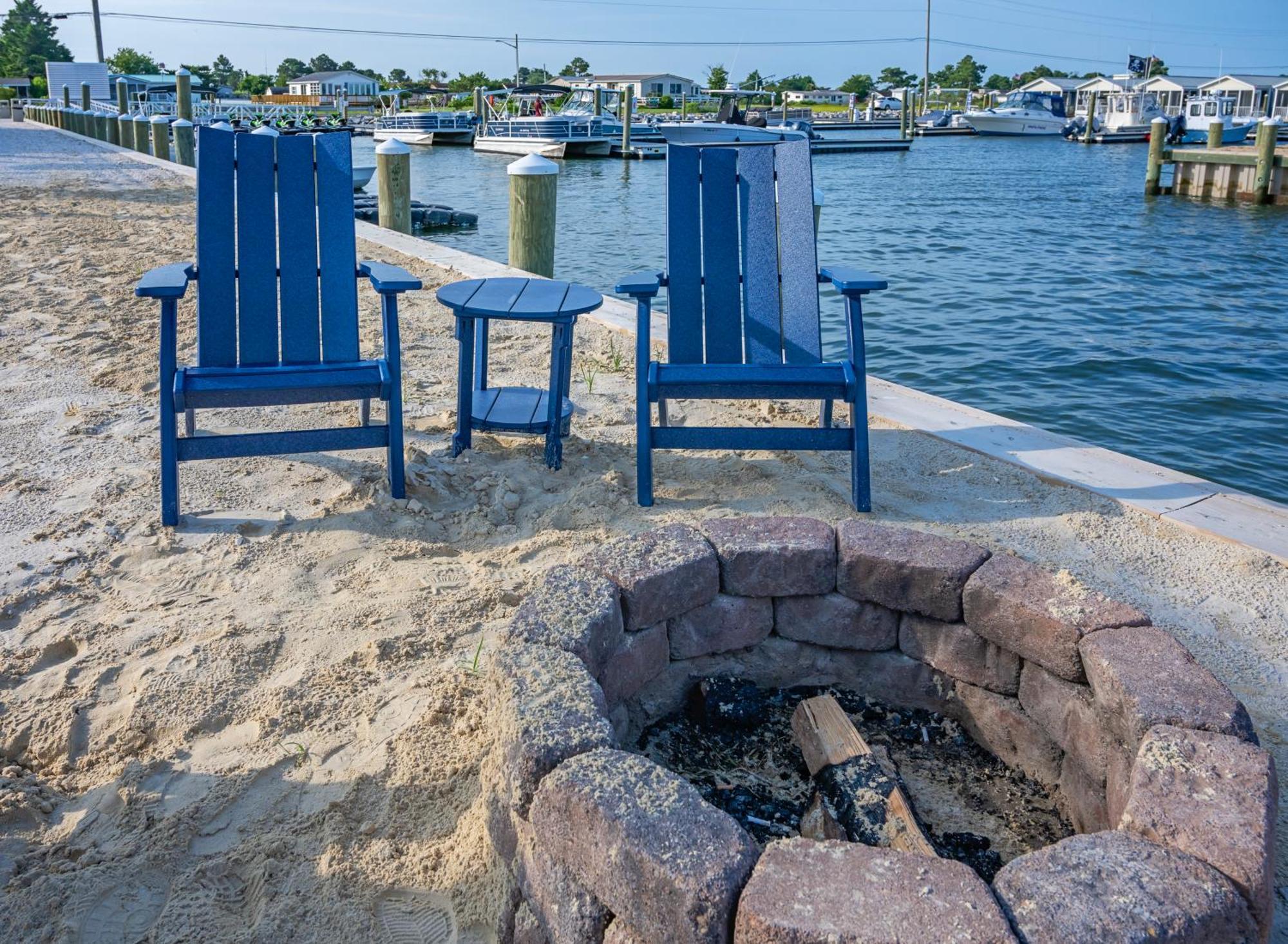 Blufin Bungalows & Marina Chincoteague Pokoj fotografie