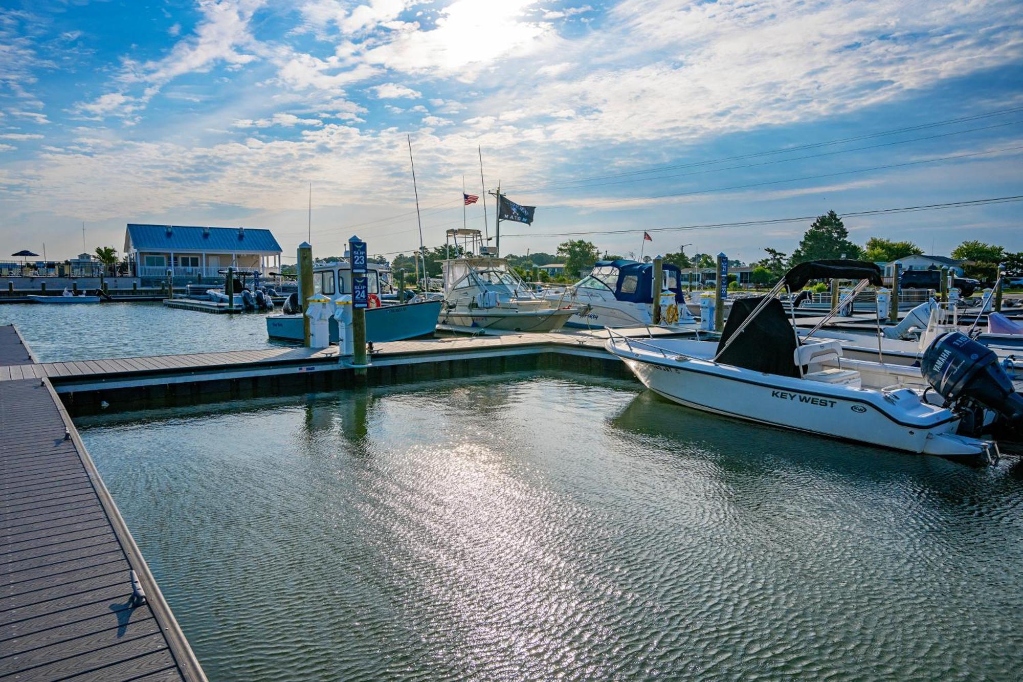Blufin Bungalows & Marina Chincoteague Exteriér fotografie