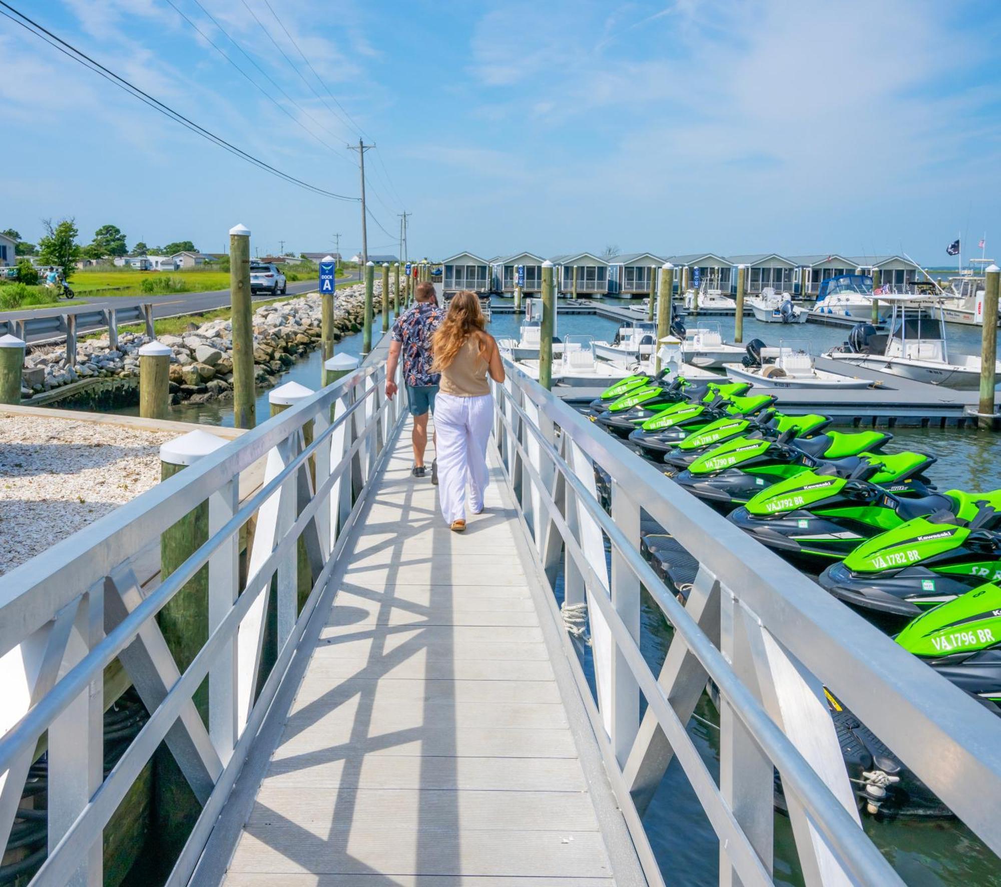 Blufin Bungalows & Marina Chincoteague Exteriér fotografie