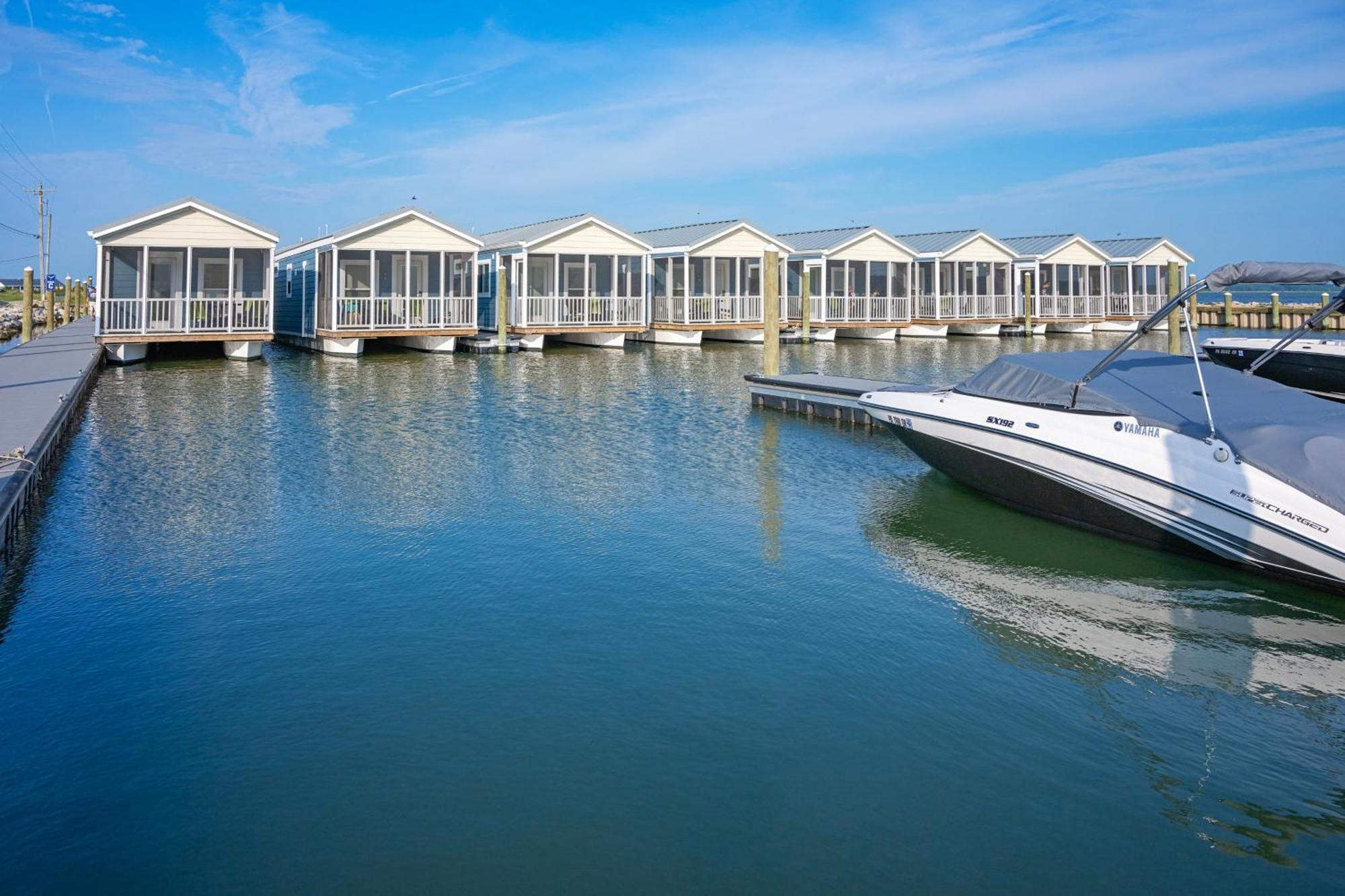 Blufin Bungalows & Marina Chincoteague Pokoj fotografie